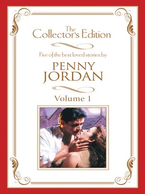 cover image of Penny Jordan--The Collector's Edition Volume 1--5 Book Box Set